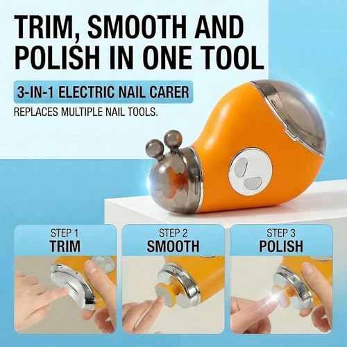 Lime à ongles électrique rechargeable pour rompre avec la peur des coupures - 4