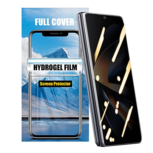 LOOKSEVEN 2 Pack Privacy Hydrogel Film For Samsung Galaxy S8 Clear Soft TPU Screen Protector High Sensitivity Protective Film (Not Tempered Film)