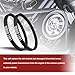 PACLVIO 30 Series Go Kart Drive Belt, Torque Converter Belt, KT196 Drive Belt Replacement for Manco 5959 Comet 203589 Murray 12-8487 Belt