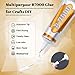 B7000 Glue Clear Adhesive, Jewelry Bead B-7000 Glue Semi Fluid Adhesive Glue High Viscosity with Precise Tips for Rhinestones Fabric, Glass, Jewelry Making, DIY Art Crafts, Leather, Toys (2x25ML)