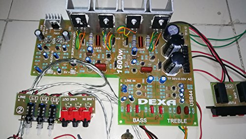 Image of HiFi 2000 Watt Stereo Audio Amplifier Mosfet Board Power Kit