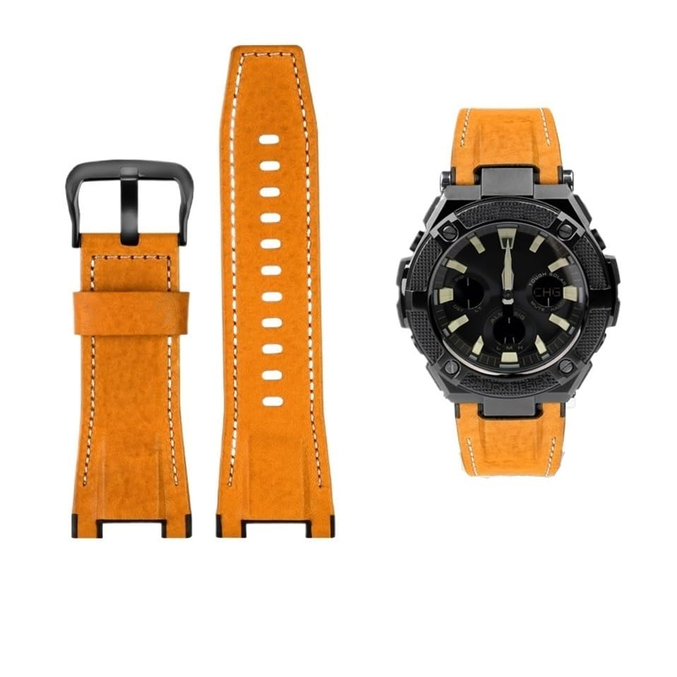 Bracelet montre 26mm en toile et cuir idéal pour les voyages et le quotidien Casio