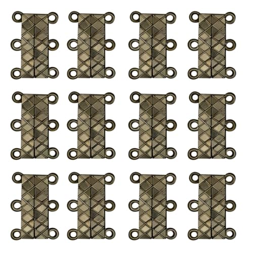 Image of Satra Traders Magnetic Locks for Jewellry Making DIY | Size : 22mm | Qty : 6pcs (Mehndi)