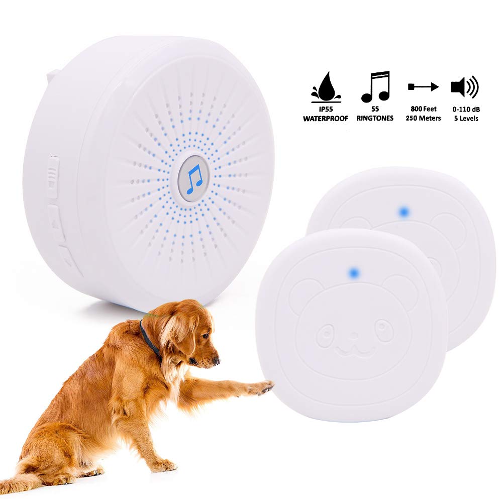 Buy Wireless Dog Door Bell,Pet Training Doorbell,Smart Dog Potty