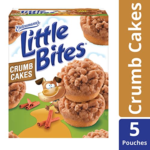 Entenmann's Little Bites Crumb Cakes, Topped With Brown Sugar & Cinnamon Crumbs, 5 Count #TOP1