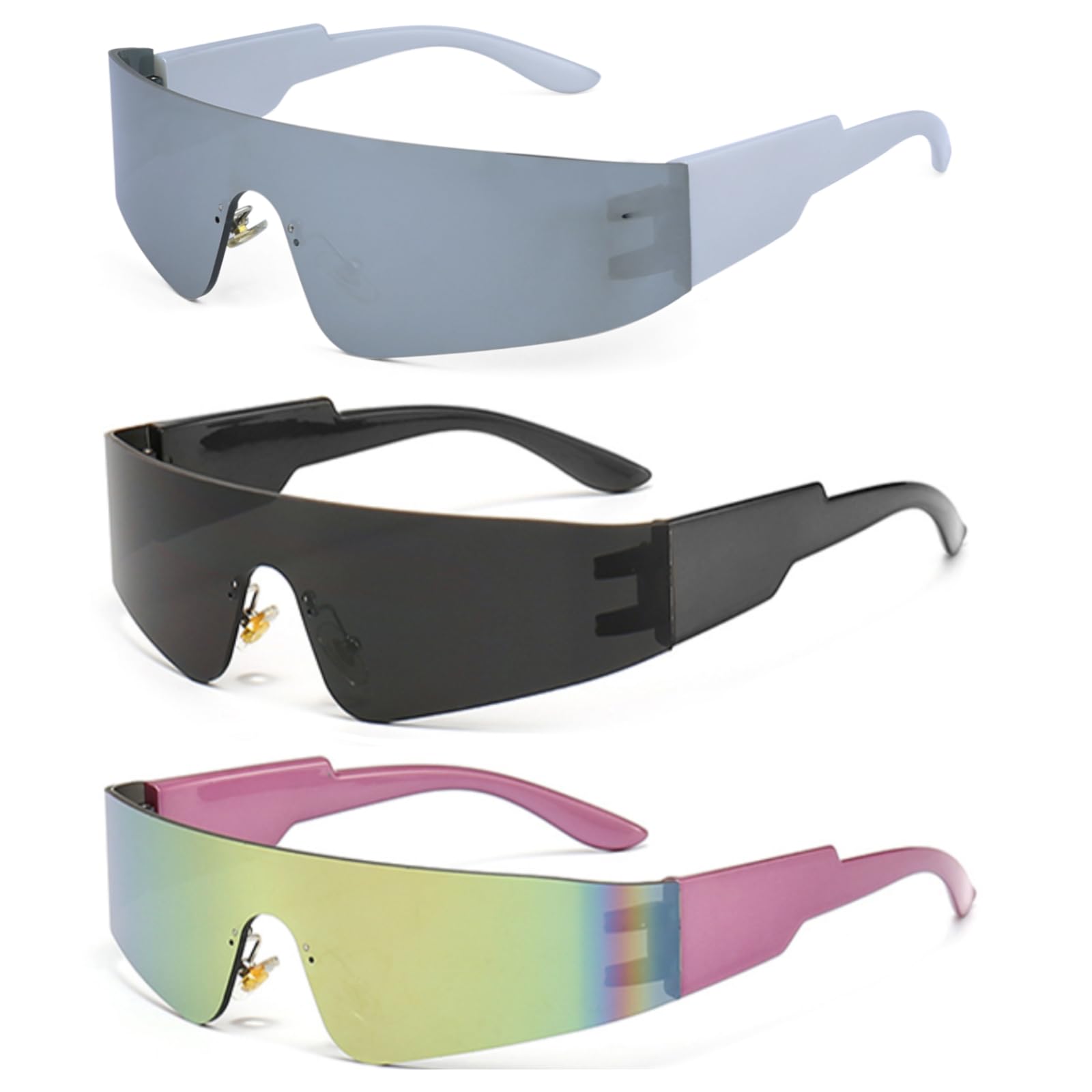 Farcauo Retro Aviator Sunglasses for Women Men Sunglasses Women Trendy Fishing Golf Retro Sun Glasses Cute Vintage Sunglasses