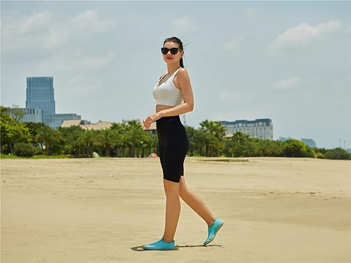 Miniatura 5 de Vsufim - Zapatos tipo calcetín de secado rápido para deportes acuáticos, natación, playa, piscina, surf, yoga, para mujeres y hombres