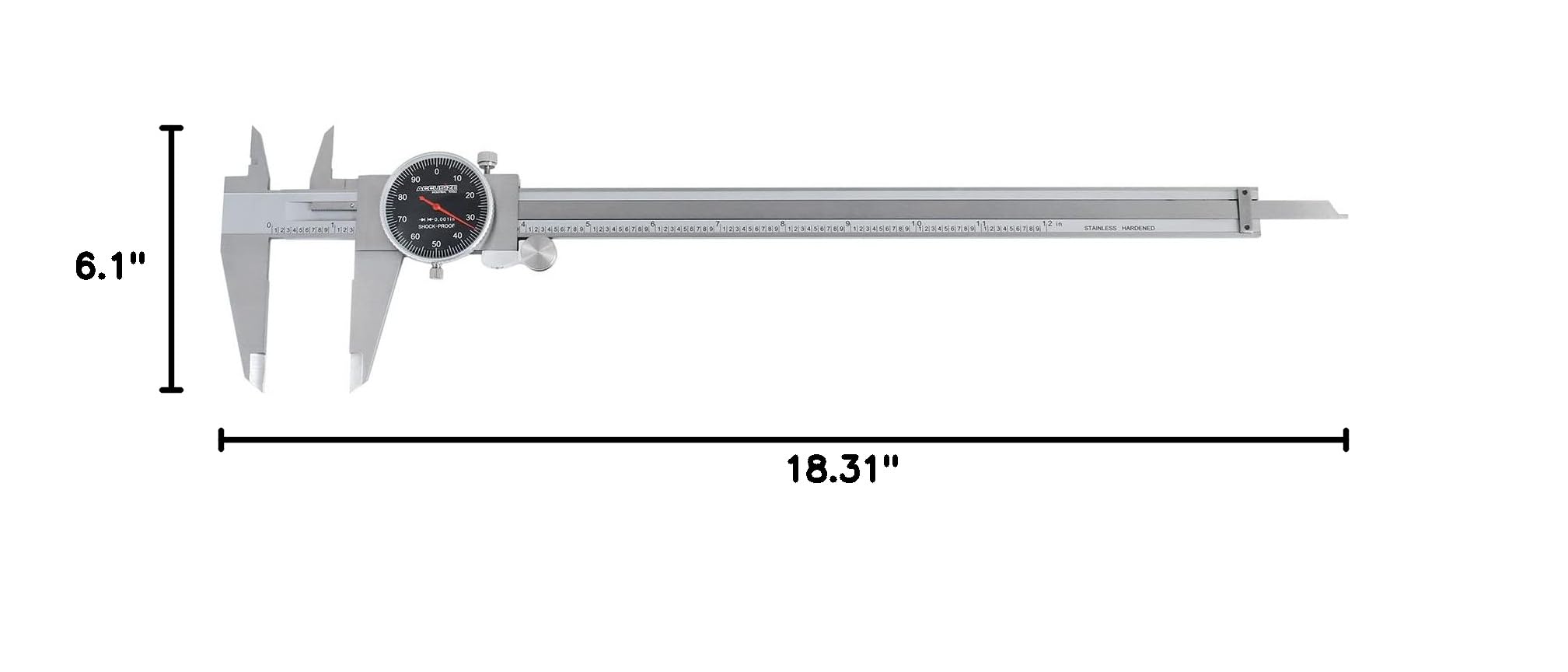 Accusize Dial Calipers - Precision Measurement -10