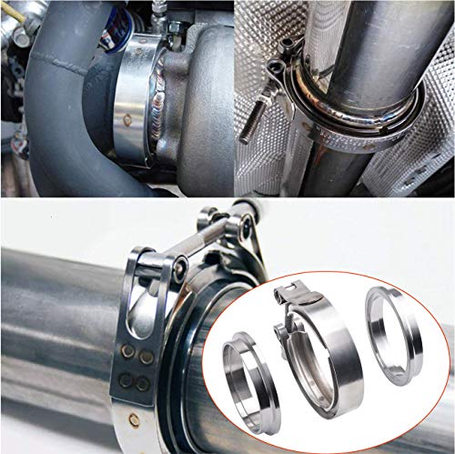 Abrazadera de la banda de 3 pulgadas de acero inoxidable CNC de alta precisión 8