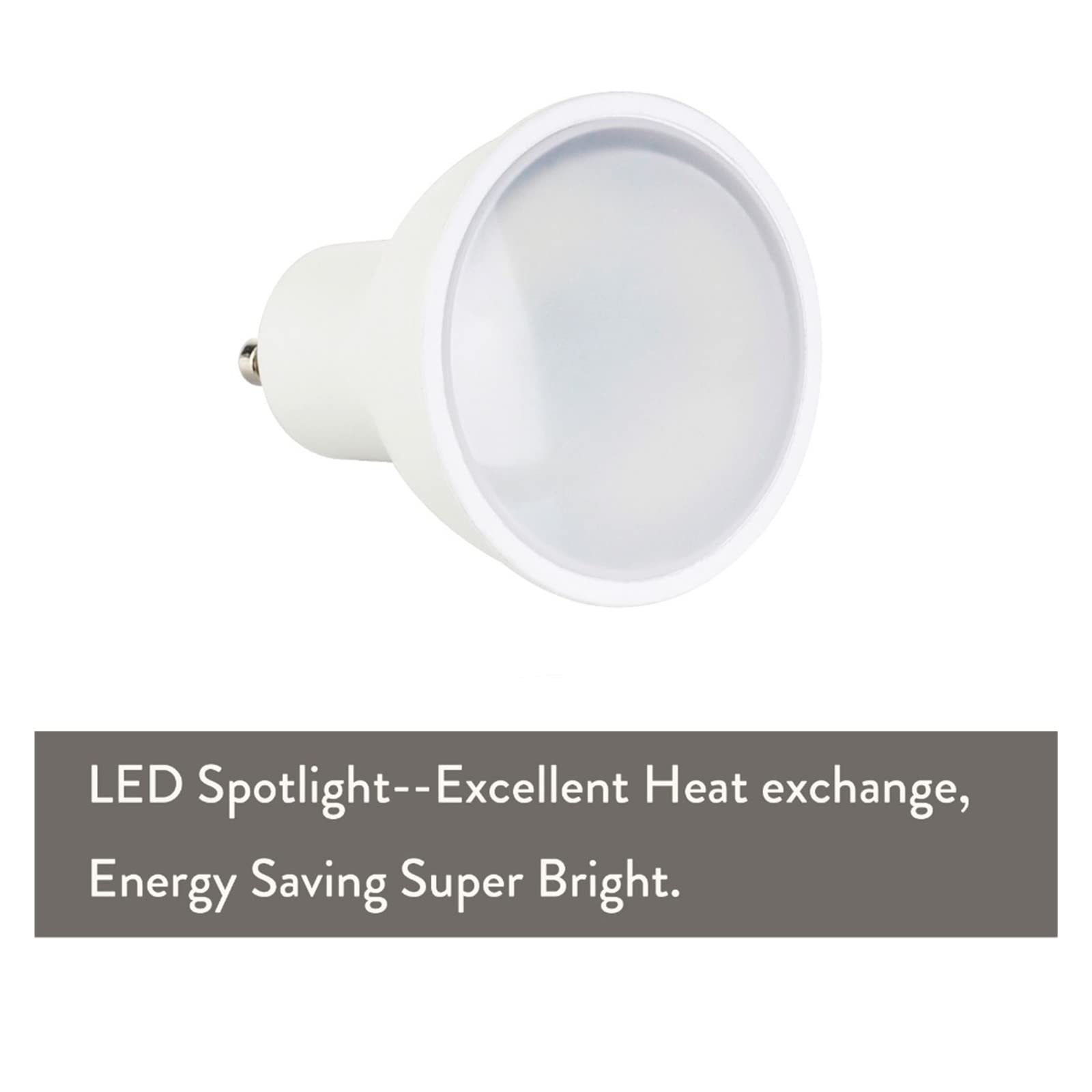 10 Uds GU10 LED lámpara Foco Foco 7W Lampara 220V Gu10 Bombillas Led Lampada Spot Light 7W reemplazar 60W lámparas halógenas