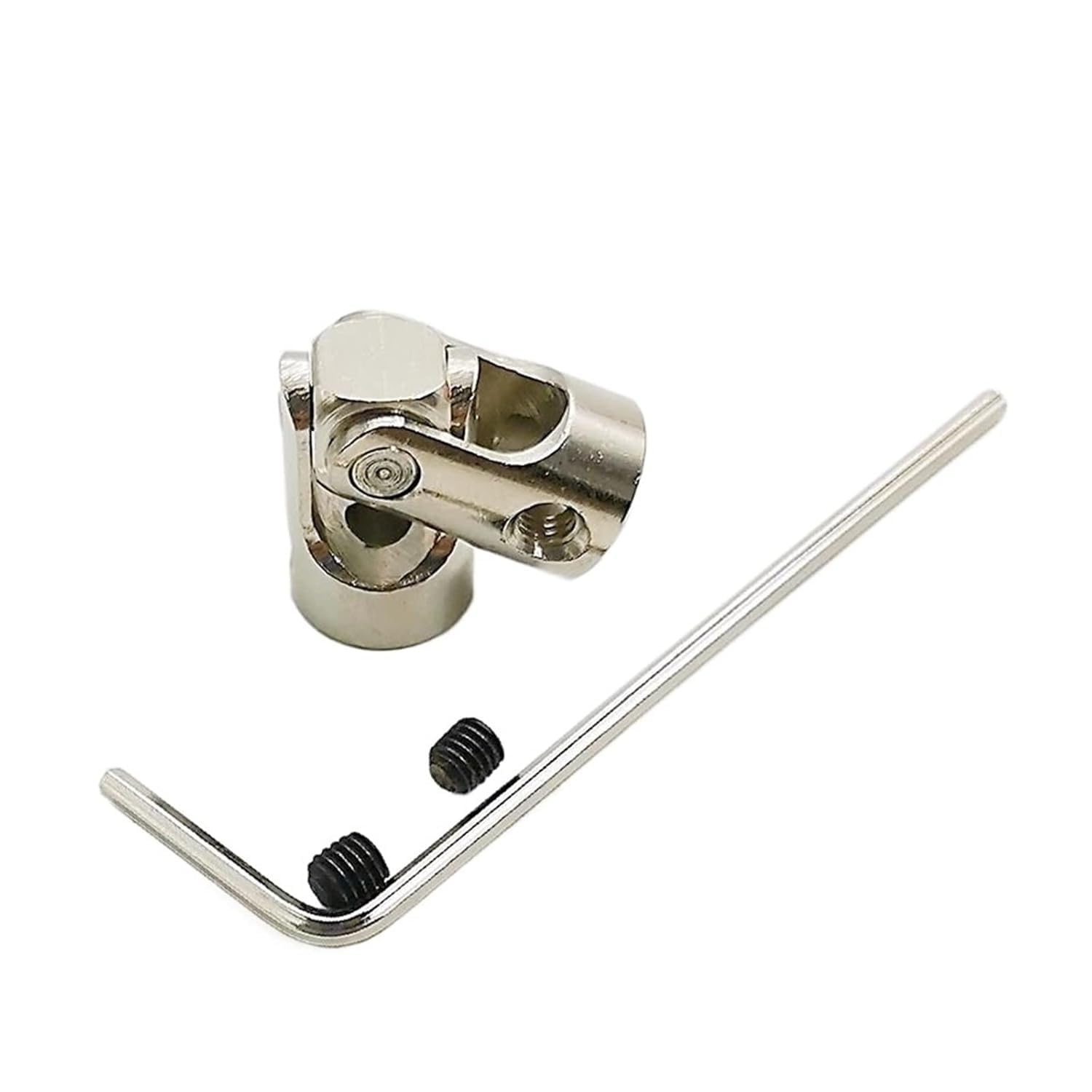 UZAMIRLEX Universal Joint Shaft Coupling, Universal Joint Metal Shaft Coupling Connector For Toy Car Boat Model DIY Multiple Sizes(3 3.17mm x1PC)