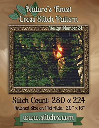 Nature's Finest Cross Stitch Pattern: Design Number 31