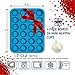 KPKitchen Silicone Mini Muffin Pan - Mini Cupcake Pan 24 Cup - Free Mini Muffin Paper Cups - Mini Muffin Pans Nonstick 24-100% Silicon Mini Muffin Tin - Baking Rubber Tray & Fat Bomb Molds Silicone