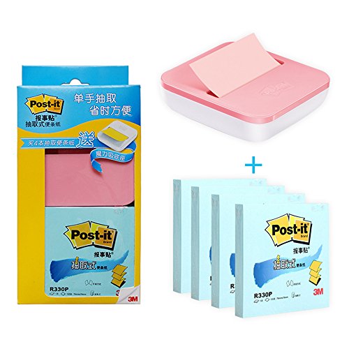 Xiduobao Sticky notes pop-up note dispenser creative pompaggio note con 400 fogli sostituibile Sticky note Scarpette a strappo Voltaic 3 Velcro Fade - Bambini