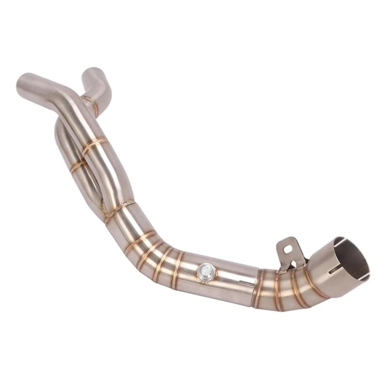 Slip Per YZF Per R1 2007 2008 Moto Di Scarico Fuga Moto Modificare Tubo Centrale Centrale di Collegamento Tubo Collegare Silenziatore Originale Tubo di scarico moto