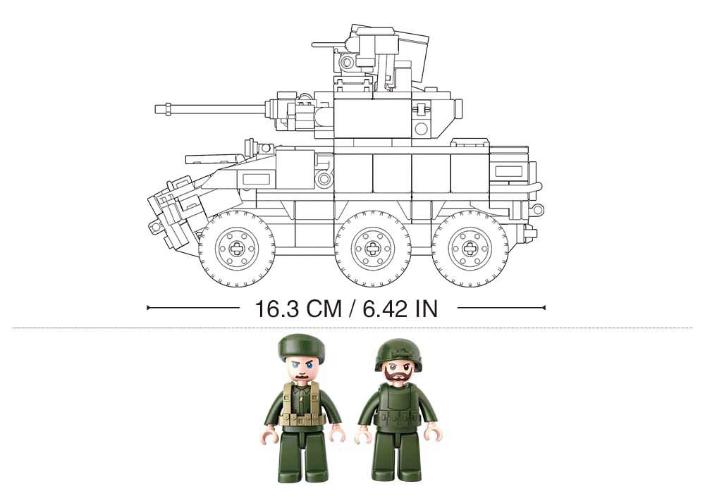 Sluban EBRC 6 * 6 Wheeled Infantry Combat Vehicle