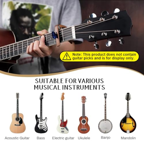 Image of HASTHIP Guitar Capo for Acoustic and Electric Guitar, Alloy Guitar Capo with Silicone Protective Pad for Ukulele, Electric And Acoustic Guitars, Guitar Accessory | Silicone Protective Pad for Ukulele, Guitars, Accessory