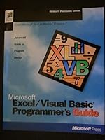 Excel/Visual Basic Programmer's Guide: Advanced Guide to Program Design