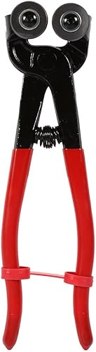 Eastbuy Alicates de azulejos de vidrio con ruedas resistentes de 8 pulgadas, herramienta de corte de azulejos de cerámica con mango Pro-Grip, pinzas