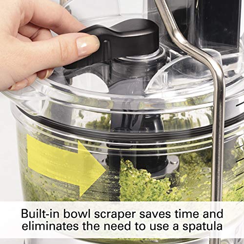 Hamilton-Beach-Stack-Snap-8-Cup-Food-Processor-Vegetable-Chopper-with-Adjustable-Slicing-Blade-Built-in-Bowl-Scraper-Storage-Case-Silver-70820 Hamilton Beach Stack Snap 8 Cup Food Processor Vegetable Chopper with Adjustable Slicing Blade Built in Bowl Scraper Storage Case Silver 70820
