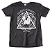 Panic at the Disco - Mens Photo Galaxy T-Shirt, Size: Small, Color: Black