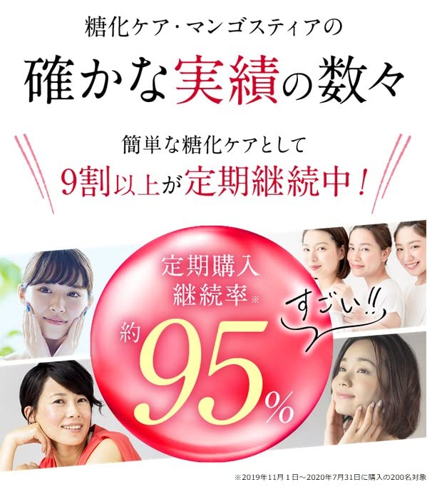 Amazon | 日本新薬 マンゴスティア 糖化ケアサプリ (60粒 30日分