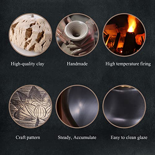 Yrra Pedestal Sink 17"X17" Modern Ceramic Bathroom Basin Sink, Kaolin Clay Pedestal Sink Round Freestanding Sink For Indoor And Outdoor With Drain & Faucet,H,With Mirror #TOP2