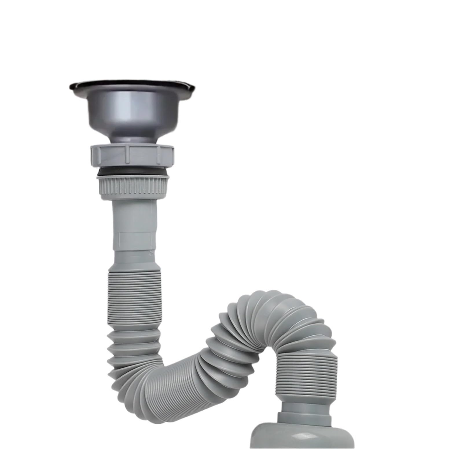 Fkymx 1Pcs Kitchen Sink Drain Pipe Expandable Connecting Hose Kitchen Basin Drainage Pipe For 32/45/56Mm Interface