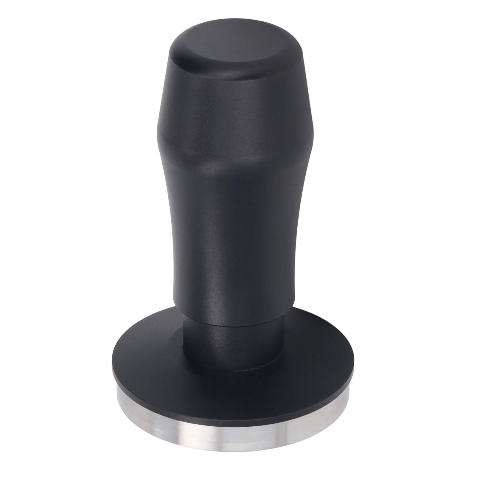 Tamper de café Aleación de aluminio Tamper calibrado con resorte con base de acero inoxidable Herramienta de apisonamiento para Cafe Home Barista Espresso Machine Accesorio (Fondo de 58
