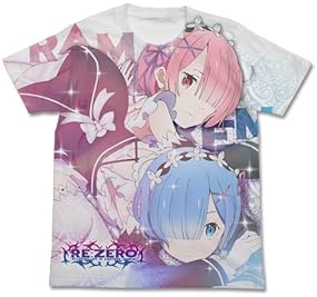 Re：ゼロから始める異世界生活 Tシャツ Lサイズ 漫画 アニメ 映画 ゲーム Re:ゼロから始める異世界生活ストア 通販 | Amazon.co.jp
