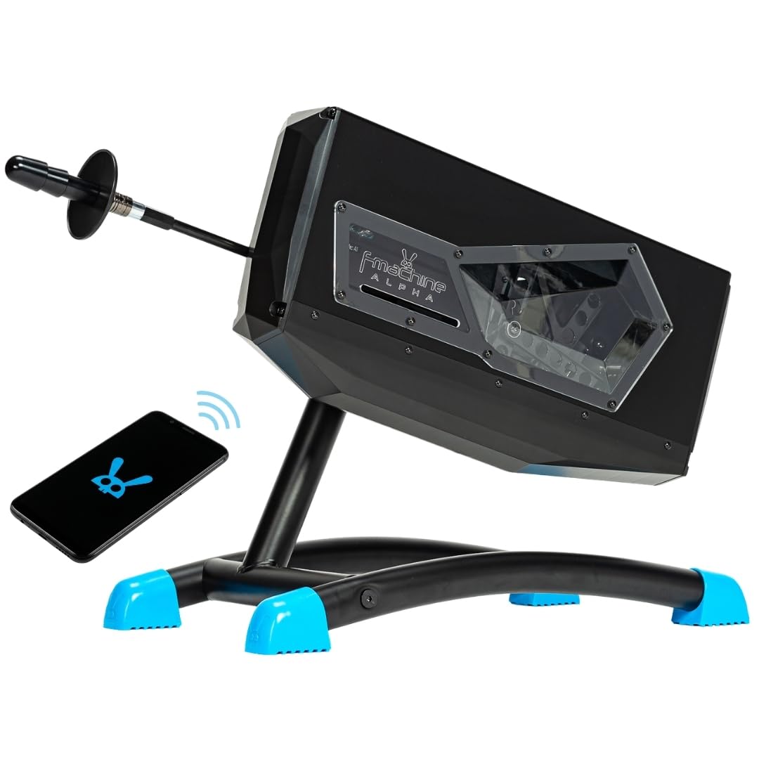 F-MACHINE Alpha Bluetooth Enabled Thrusting Sex Machine for Women Men - Premium Automatic Fucking Device for Adults Thrust