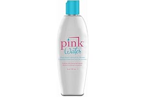Pink Water - 8 oz: Water-Based Lubricant with a Silicone-Like Glide
