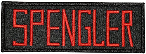 Ghostbusters Movie SPENGLER Uniform Name Chest PATCH