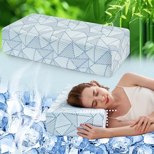 BETU Cube Pillow for Side Sleeper (24"x12"x6", Extra Thick