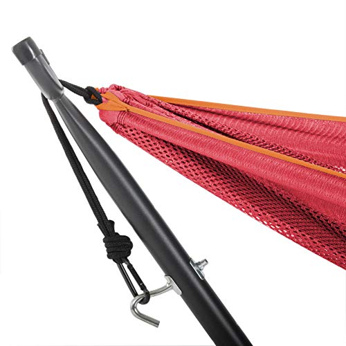 Hamac en maille de qualité supérieure Vivere avec support design 280 cm Punch - 3