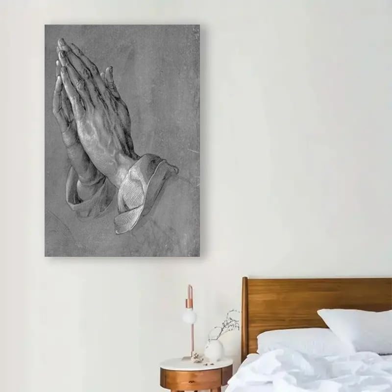 Miniatura 4 de Póster en lienzo 1508 de Albrecht Durer con texto en inglés "Manos oradoras", arte de pared, pintura retro, estética, decoración del hogar,