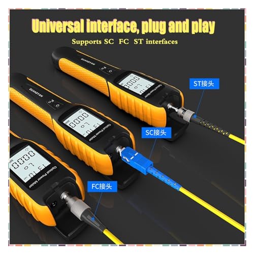 Testeur fibre optique de haute précision avec source lumineuse modèle g1110 - 5