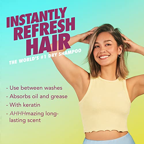 Batiste Dry Shampoo, Rose Gold, Refresh Hair And Absorb Oil Between Washes, Waterless Shampoo For Added Hair Texture And Body, 6.35 Oz Dry Shampoo Bottle #TOP1