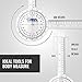 ASA TECHMED - Basic Economy Student Physical Therapy Goniometer Kit - Ideal for Students and Personal Use
