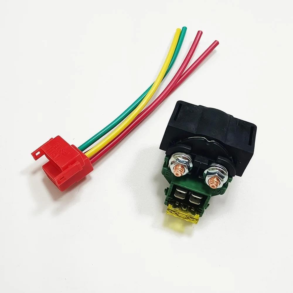 Przekaźnik elektromagnetyczny Do CBR250 MC19 CBR400 MC23 VFR400 NC30 Części elektryczne Stacyjka stacyjki Przekaźnik elektromagnetyczny rozrusznika z Elektromagnes rozrusznika(Only relays)