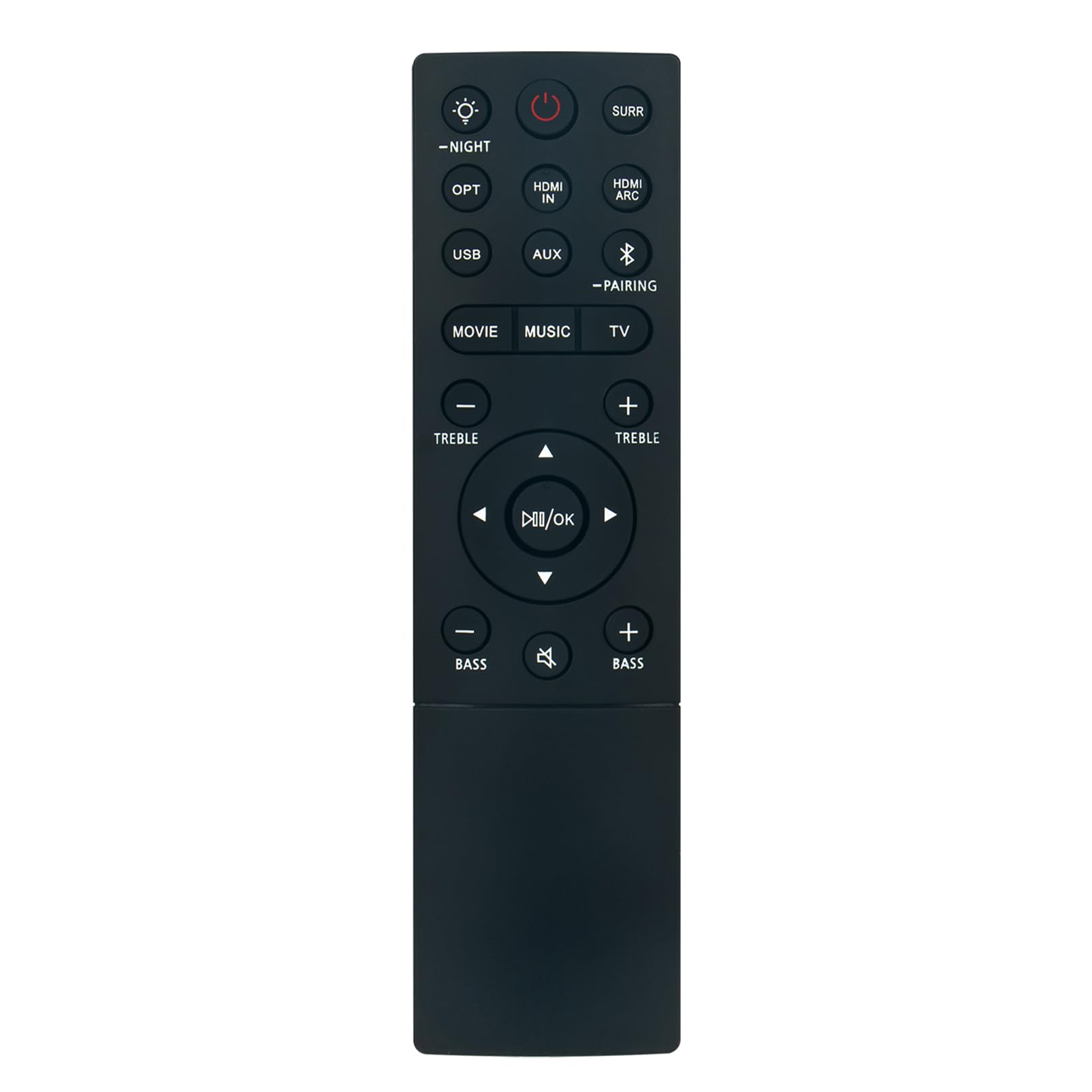 AIDITIYMI Replacement Remote Compatible with TCL Alto 8i 39.4" 2.1 Channel Home Theater Soundbar