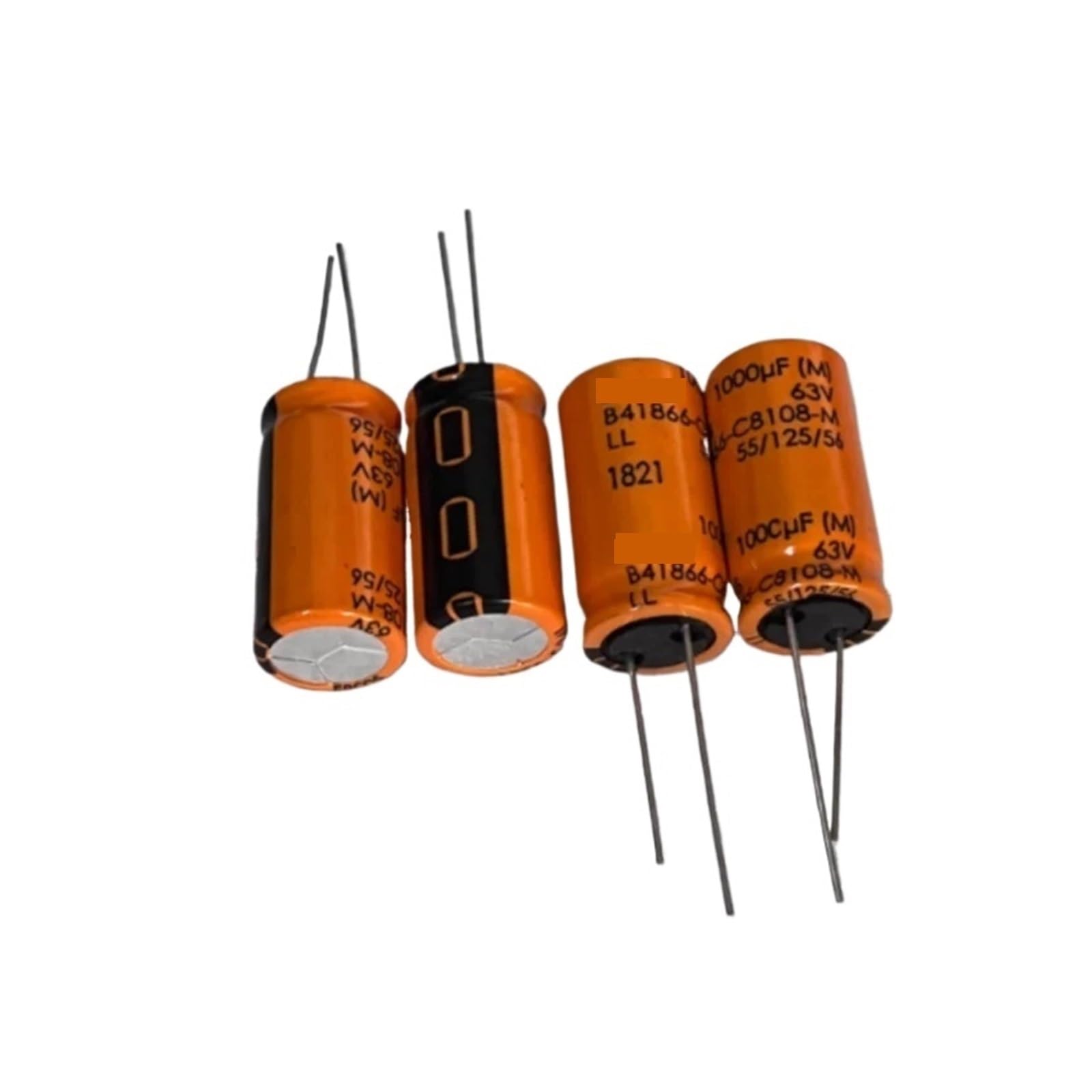 Condensateur 1000UF 63V B41866 audio filtering capacitor 16 x 31mm electronique