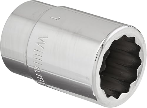 Miniatura 25 de Williams H-1231 3/4 Toma poco profunda, 12 puntos, 31/32 pulgadas