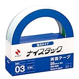 ニチバン 両面テープ ナイスタック (強力) 25mm×9m NW-K25