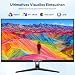 CronusPro 32 Zoll 4K Monitor, UHD (3840 x 2160) IPS Panel, 4000:1, 97% sRGB, Eye Care, HDR10, 60 Hz, Monitor 4K für Designer Photo Video Büro, AMD FreeSync, HDMI/DP, VESA 75 x 75mm, Schwarz