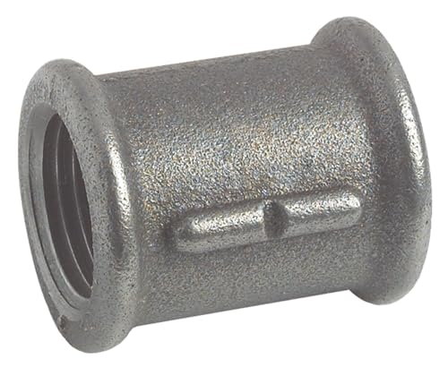 SOMATHERM FOR YOU, Manchon Fonte Galva Double Femelle 26/34 N° 270 - Raccord résistant à la corrosion, idéal pour changement de direction dans réseaux d'eau chaude/froide