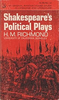 Paperback Shakespeare's Political Plays (Studies in Language and Literature, No. 12) Book