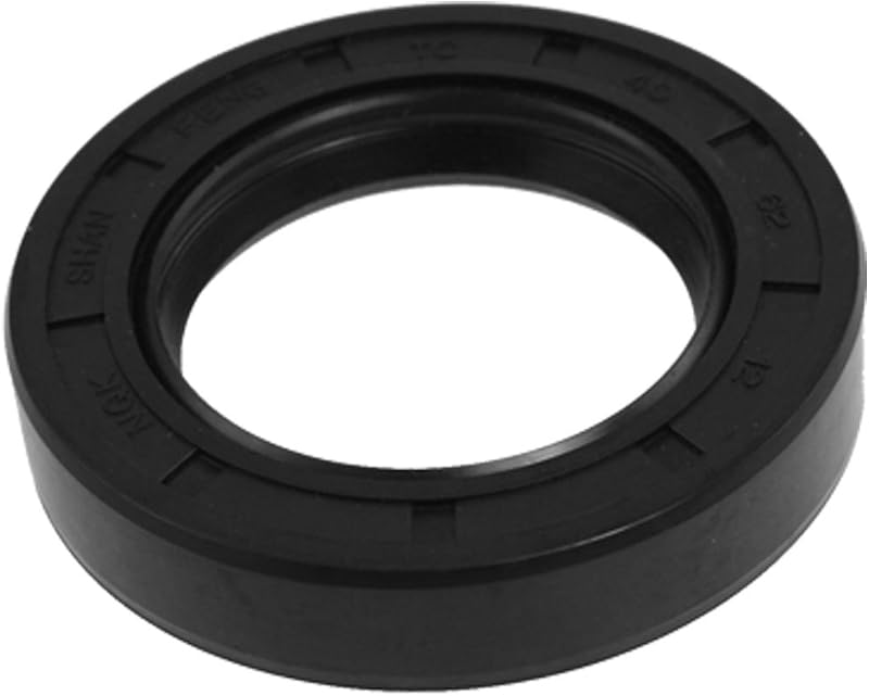 Retentor de óleo para eixo rotativo uxcell TC 40 x 62 x 12 mm com duplo lábio – 1 unidade