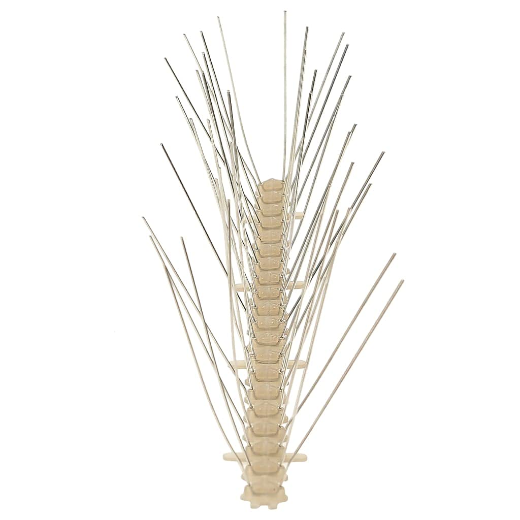 Set Dissuasori per Uccelli e Piccioni 20 pz 4 File 10 m,Forniture domestiche,Controllo infestanti,Repellenti,Repellenti per animali-149127