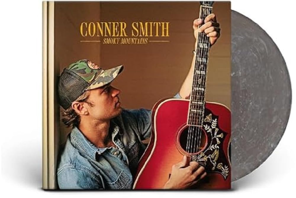 Conner Smith - Smoky Mountains (Smoke Marble Vinyl LP 2024, Gatefold none)